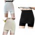Women Shorts Double layer High Stretch Seamless Short Leggings Skirt Solid Color Safety Pants 1899 black Plus size