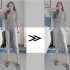 Women Shorts Double layer High Stretch Seamless Short Leggings Skirt Solid Color Safety Pants 1899 black Plus size