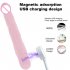 Women Silicone Mini Vibrators 10 Vibration Modes Usb Rechargeable Waterproof Dildo Sex Toys Vaginal Anal Massager Rose red