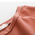 Women Simple Solid Color Round Neck Short sleeves Loose T shirt