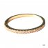Women Simple Tail Ring Crystals Inlaid Fashionable Thin Finger Ring Jewelry Decoration