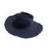 Women Solid Color Large Edge Breathable UV Protection Hats