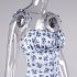 Women Spaghetti Strap Dress Summer Sexy High Waist Backless Lace up Long Skirt Elegant Floral Printing Pleated Dress red M