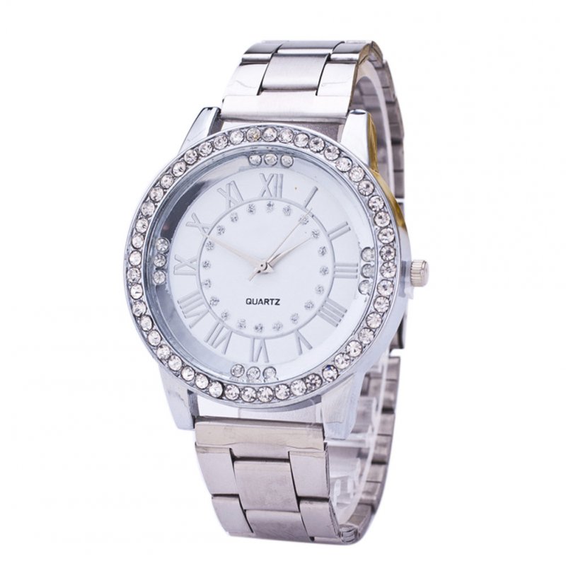 Unique Fashion Dial Wristwatch Rose Silver