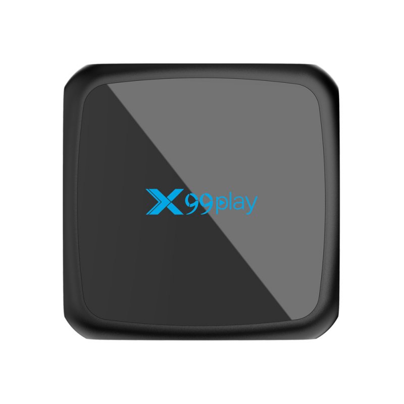 X99 Play Smart TV Box Android 9.0 2G+16GB Wireless IPTV Box 4K USB Set Top Box 5G WiFi Netflix Youtube Google Play PK H96 MAX black_European regulations