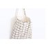 Women Student Cotton Linen Fashion Plaid Shoulder Tote Handbag Eco Shopping Large Capacity Canvas Purse Pouch