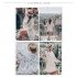 Women Summer Casual Backless Point Pattern Layered Dress