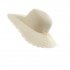 Women Summer Folding Sunscreen Wide Brim Cap with Bowknot for Seaside Beach