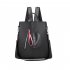 Women Summer Popular Advanced Pouch Backpack Fashion Shoulder Bags  School Backpack  black