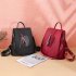 Women Summer Popular Advanced Pouch Backpack Fashion Shoulder Bags  School Backpack  black