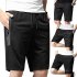 Women Summer Shorts Thin Casual Loose Beach Printing Drawstring Short Trousers 2  L