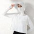 Women Sun Protection Jackets Anti ultraviolet Thin Sunshade Breathable Ice Silk Hooded Tops Fsy01 Pink
