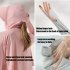 Women Sun Protection Jackets Anti ultraviolet Thin Sunshade Breathable Ice Silk Hooded Tops Fsy01 Pink