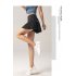 Women Tennis Skirt Outdoor Culottes Quick drying Breathable High Waist Sports Shorts Pleated Skirt For Running Fitness Light blue L