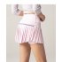 Women Tennis Skirt Outdoor Culottes Quick drying Breathable High Waist Sports Shorts Pleated Skirt For Running Fitness Elegant black M