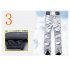 Women Thickening Waterproof And Windproof Warm Skiing Hiking Pants Trousers Silver XL