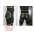 Women Thigh Shaper High Waist Adjustable Leg Slimming Waist Trimmer Wrap Belt Shapewears yellow M