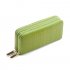 Women Tote Purse Leather Wallet Clutch Quilted Handbag Wristlet Card Holder Dual Zipper