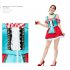 Women Traditional Beer Custome Fashion Club Party Beer Festival Dresses Red DE Size XL