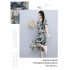 Women V neck Dress Short Sleeves Trendy Elegant Floral Printing Mid length Skirt High Waist Pullover A line Skirt ink color 3XL