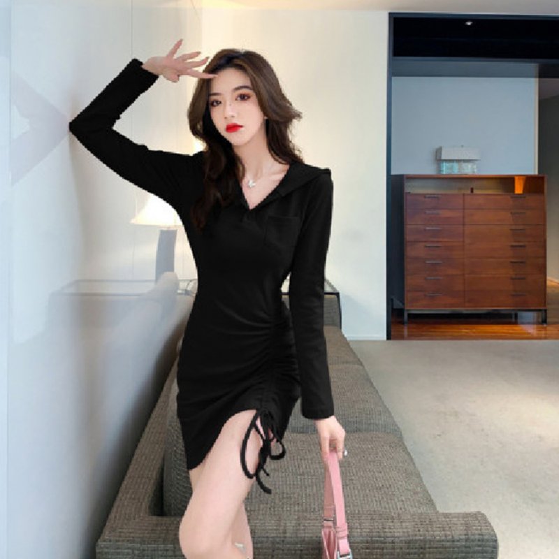 Polyester Women Dress Sleeveless Loose Pullover Replacement Casual Stylish  Breathable Dual Breathable Fashionable Girls Dresses Clothes Black 2XL 