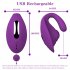 Women Vibrator Clitoral Nipple Pleasure Stimulator with 10 Modes G Spot Massager Adult Sex Toys Rose Red