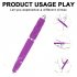 Women Vibrator Clitoral Nipple Pleasure Stimulator G Spot Massager Adult Sex Toys For Women Female Couples Purple