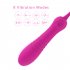 Women Vibrator With 8 Modes Remote Control Clitoral Nipple Pleasure Stimulator G Spot Massager Adult Sex Toys For Women Female Couples Purple