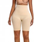 Women Waist Hip Trainer Shapewear High-waist Large-size Seamless Body Shaping Boxer Briefs <span style='color:#F7840C'>Skin</span> color_XL/XXL