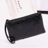 Women Wallet Purse Handbag Womens PU Leather Fabric Clutch Handbag Bag Coin Purse