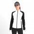Women Warm Pgm Golf Jacket Contrast Color Outdoor Sports Fashion Tops Coat Golf Clothing Yf514 White Black M