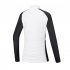 Women Warm Pgm Golf Jacket Contrast Color Outdoor Sports Fashion Tops Coat Golf Clothing Yf514 White Black M