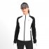 Women Warm Pgm Golf Jacket Contrast Color Outdoor Sports Fashion Tops Coat Golf Clothing Yf514 Navy Blue and White  M