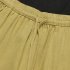 Women Wide leg Cropped Pants Summer High Waist Retro Solid Color Loose Casual Cotton Linen Pants black XL