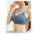 Women Wireless Bra With Breast Pad Push up Solid Color Underwear With Adjustable Strap Breathable Underwear green One size  42 5 62 5kg 