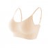 Women Wireless Bra With Breast Pad Push up Solid Color Underwear With Adjustable Strap Breathable Underwear green One size  42 5 62 5kg 