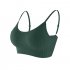Women Wireless Bra With Breast Pad Push up Solid Color Underwear With Adjustable Strap Breathable Underwear green One size  42 5 62 5kg 