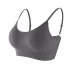 Women Wireless Bra With Breast Pad Push up Solid Color Underwear With Adjustable Strap Breathable Underwear green One size  42 5 62 5kg 
