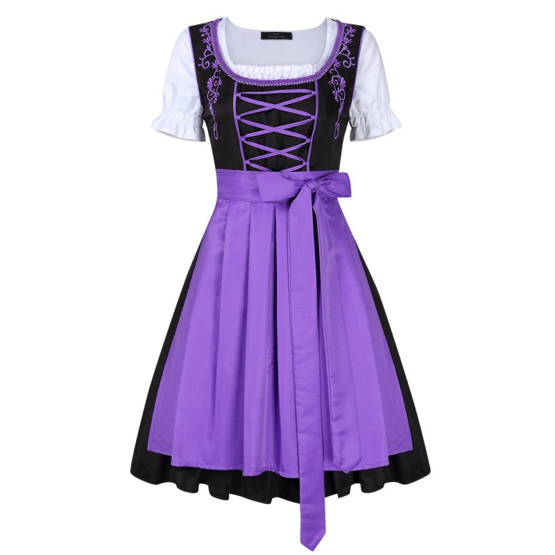 Women's Classic Dress Three Pieces Suit for German Traditional Oktoberfest Costumes