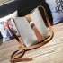 Women s Concise Soft PU Tassels Shoulder Bag Satchel Crossbody Bucket Bag Handbag