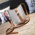 Women s Concise Soft PU Tassels Shoulder Bag Satchel Crossbody Bucket Bag Handbag