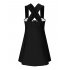 Women s Cross Back Shaping Body One Piece Swim Dress Swimsuit8Z09