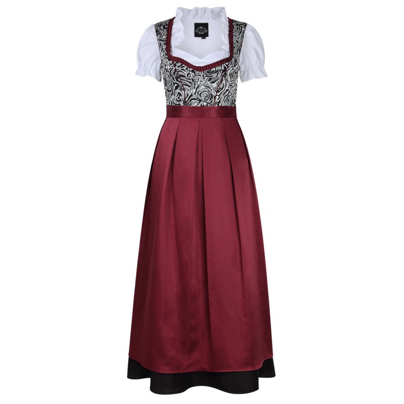Women's German Traditional Oktoberfest Costumes Classic Dress Three Pieces Suit