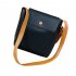 Women s Hong Kong Style Retro Broadband Shoulder Square Bag Mori Texture Crossbody Bag black