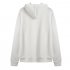 Women s Hoodie Winter Loose Long sleeve Cartoon Printing Velvet Thicken Hooded Sweater white M