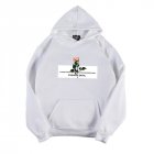 Women s Hoodies Autumn and Winter Pullover Thick Casual Fleece Long sleeve Hooded Sweater white XXXL