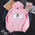 Women s Hoodies Autumn and Winter Pullover Thick Casual Fleece Long sleeve Hooded Sweater white XXXL
