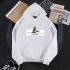 Women s Hoodies Autumn and Winter Pullover Thick Casual Fleece Long sleeve Hooded Sweater black XL
