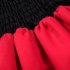 Women s Retro Color Block Stylish Cold Shoulder Pleated Dress Suit for Oktoberfest Color Block 38
