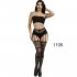 Women s Silk Stockings Lace Thigh High Stockings Hollow Mesh Lace Fishnet Stockings Pantyhose 1107